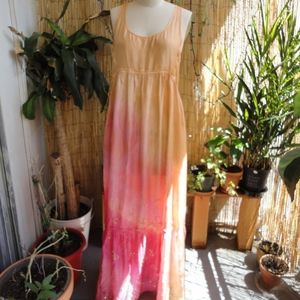 All Saints Spitalfields Silk Maxi Dress New